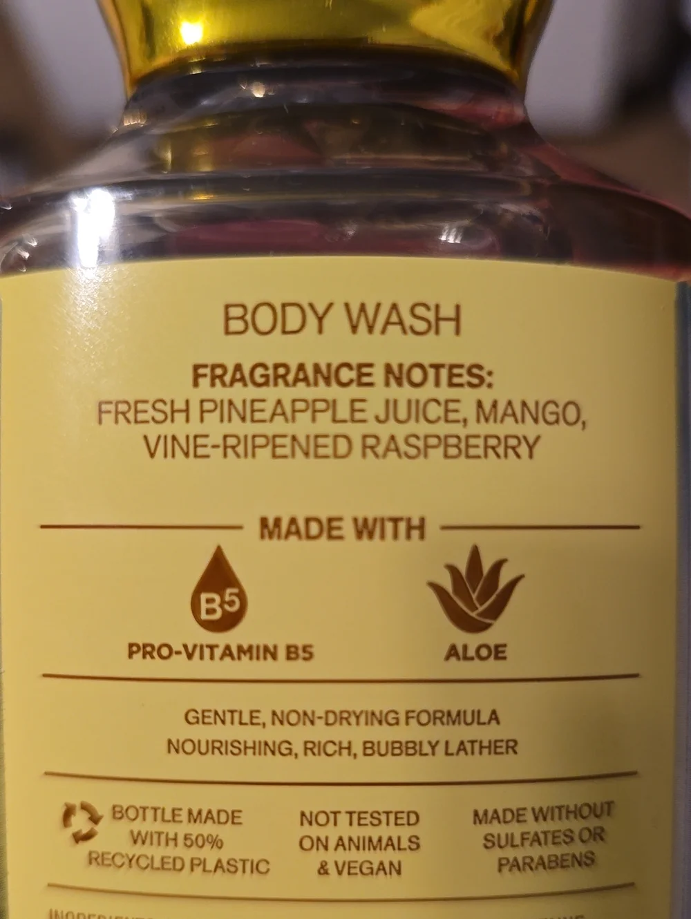BNWT Bath And Body Works Rio Pineapple Mango Body Wash